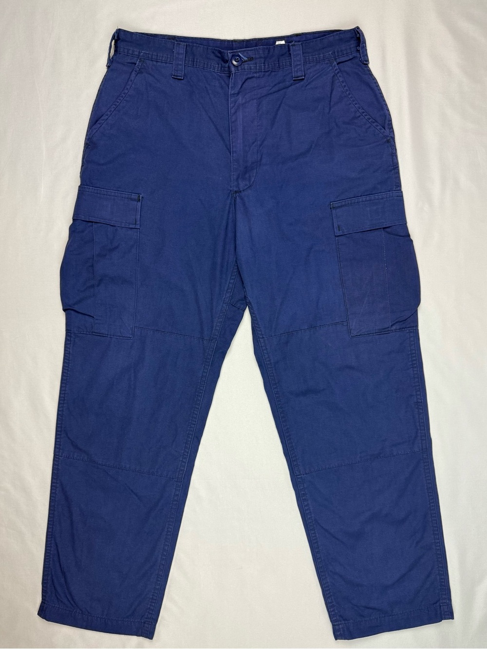 Vtg Y2K US Coast Guard Ripstop Cargo Pants Medium x 31” Operational Trousers A5